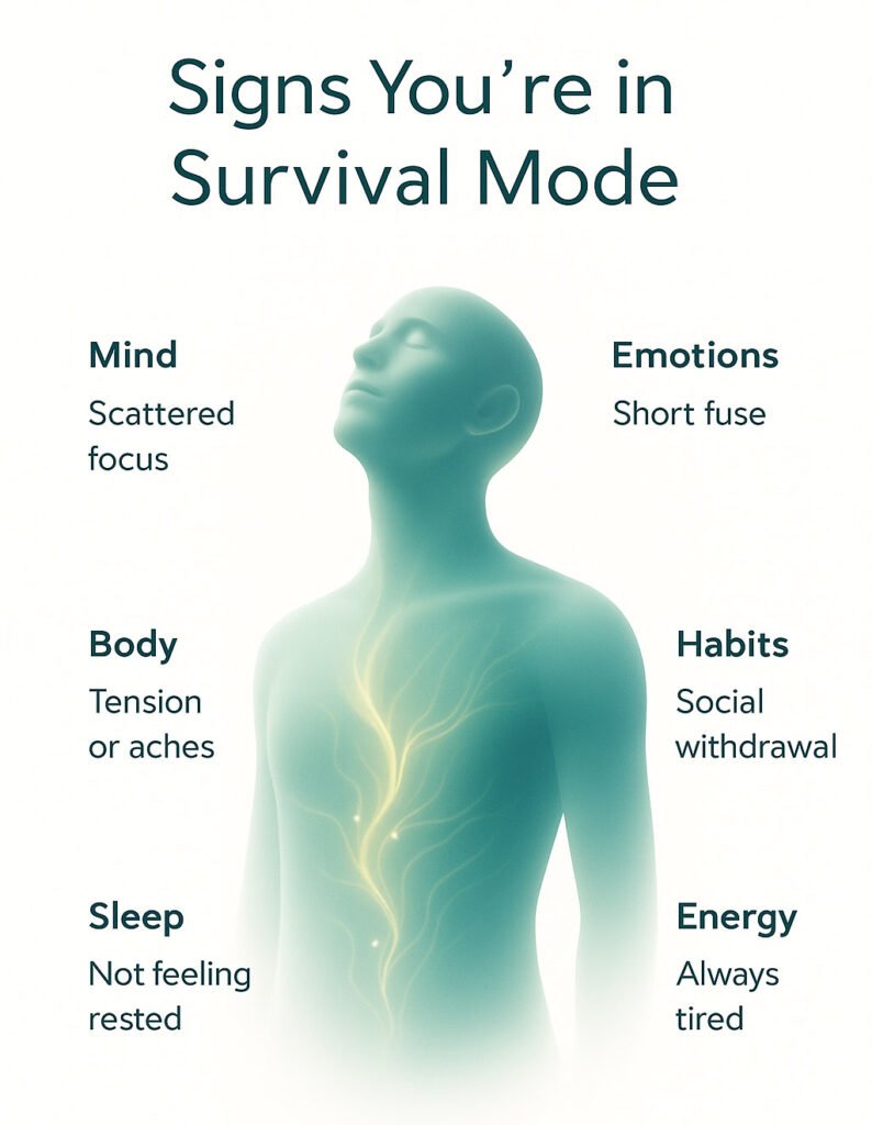 signs your vagus nerve is in survival mode