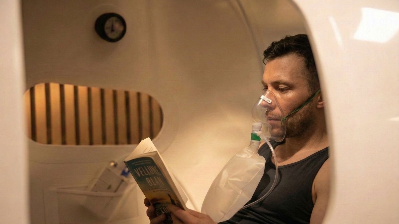 The hyperbaric oxygen chamber at ReviveO2